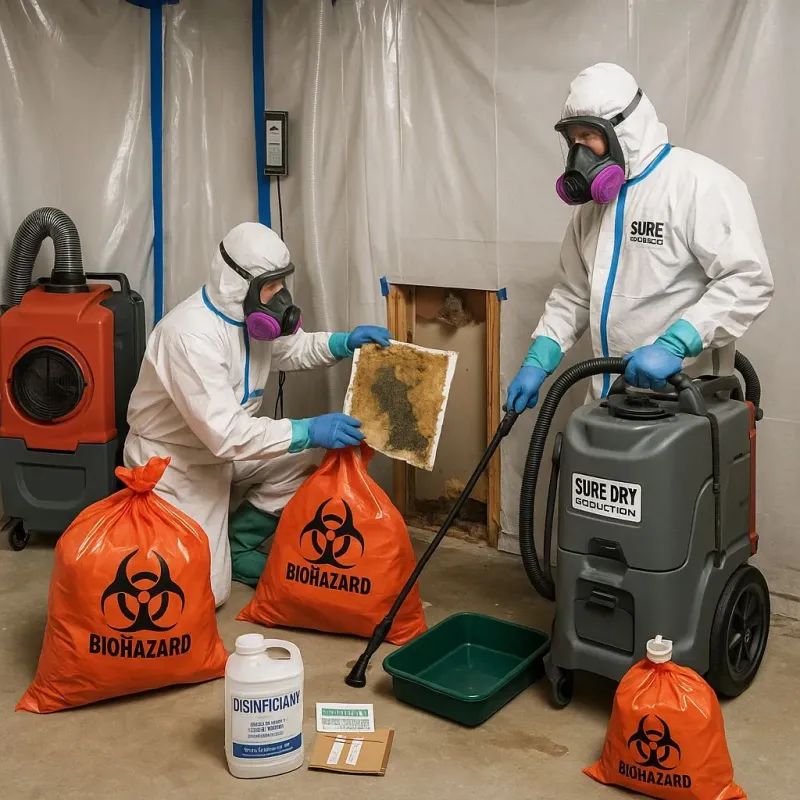 Contaminated Water Handling Protocols process in Channahon, IL