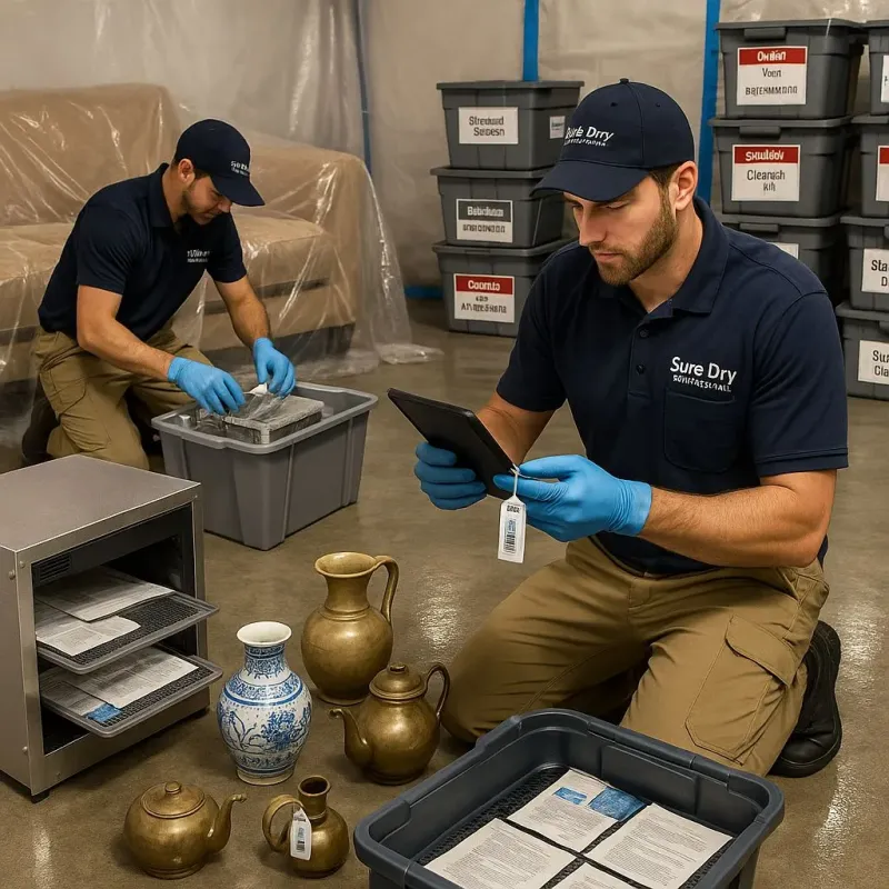 Content Protection and Restoration process in Channahon, IL