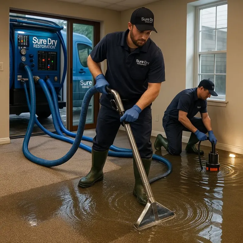Water Extraction and Removal process in Channahon, IL